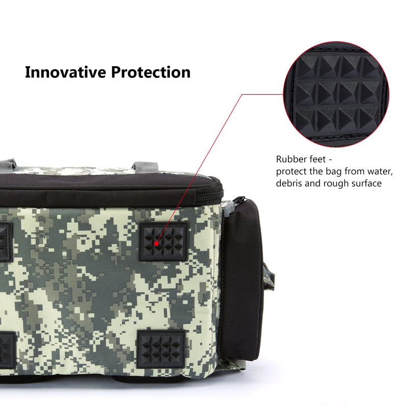Load image into Gallery viewer, Bassdash Fishing Bag Tackle Backpack Lightweight Tactical Tackle Box Multifunctional
